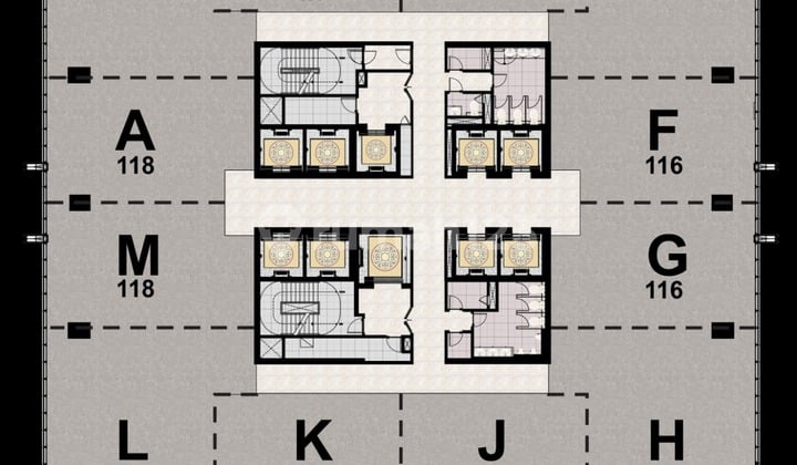 Office Gold Coast Tower Liberty 12 Unit 1590m2 Unit Langka Office Gold Coast Tower Liberty 12 Unit 1590m2 Unit Langka