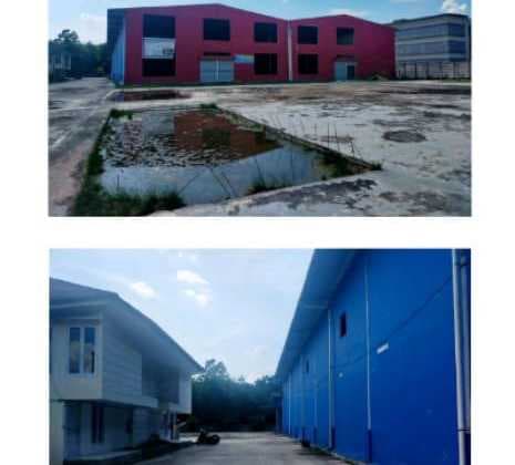 Gudang Showroom Pekanbaru 13757M22 Lantai Shgb Siap Pakai Bagus