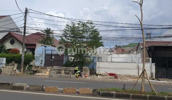 Kavling Jalan Raya Villa Melati Mas Serpong 353m2 Unit Langka