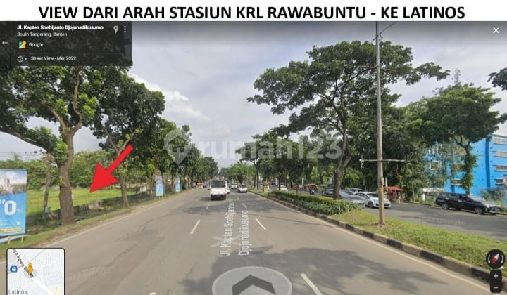 Dijual Kavling Strategis Depan Stasiun Rawabuntu BSD City