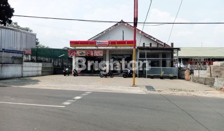 RUKO 1 LANTAI DISAMPING JALAN RAYA DI BOGOR