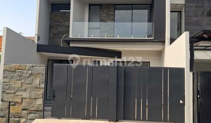 Dijual Rumah Minimalis Modern Manyar Jaya. Dekat Its, Unair