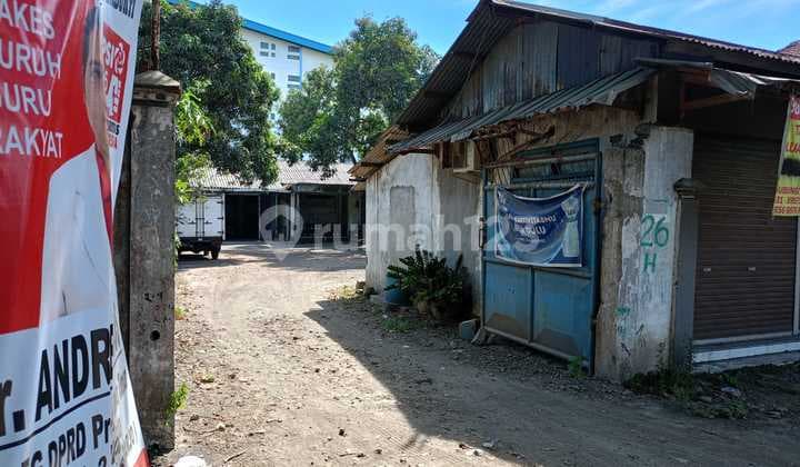Dijual Tanah + Gudang Daerah Lingkar Timur