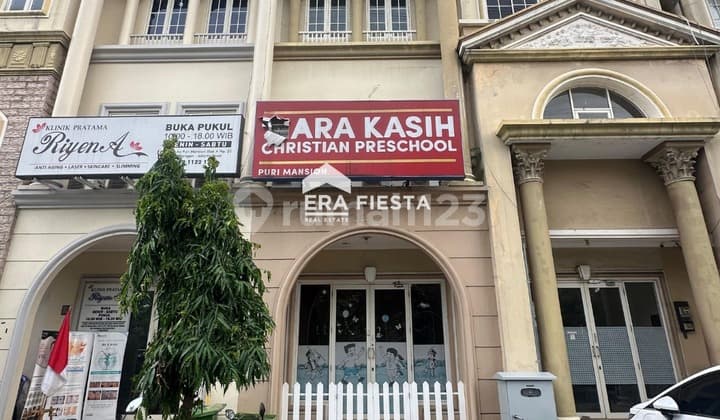 Dijual Cepat Ruko Puri Mansion 4,5x15 – 3,5 Lantai, Hadap Timur, Jakarta Barat