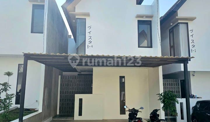 Cluster Vista Hanjuang Rumah 2 Lt Gaya Jepang di Cihanjuang Dkt Cimahi