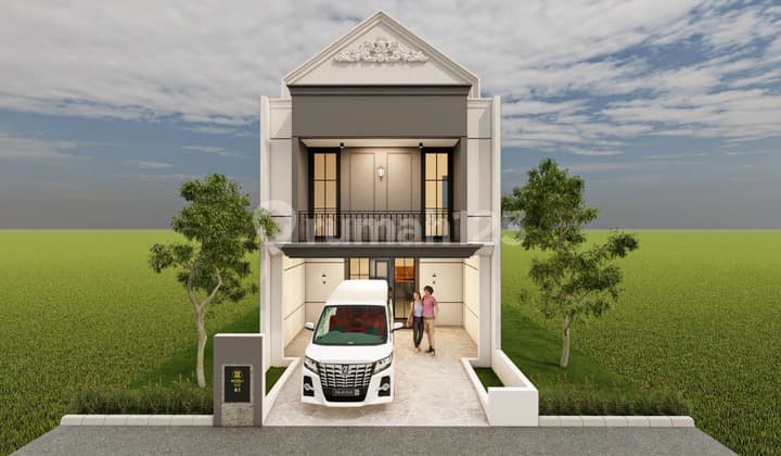 Rumah Design American Classic di Ciuyah Padaaasih Dkt Pemkot Cimahi