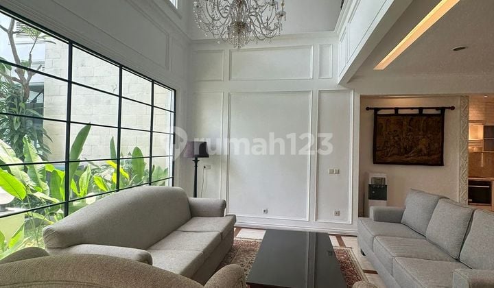 For Rent Luxury And Modern House In Pondok Indah Fully Furnish 4Br