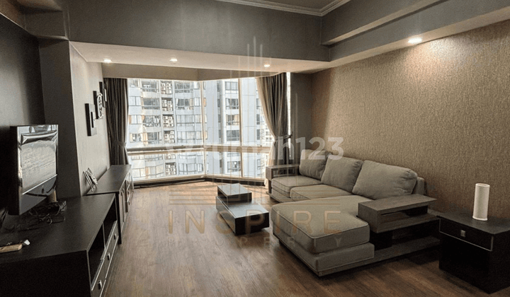 FOR SALE: TAMAN ANGGREK CONDOMINIUM APARTMENT, 2 BEDROOM TYPE, FULLY FURNISHED, MOVE-IN READY, STRATEGIC LOCATION, BEST VIEW IN WEST JAKARTA