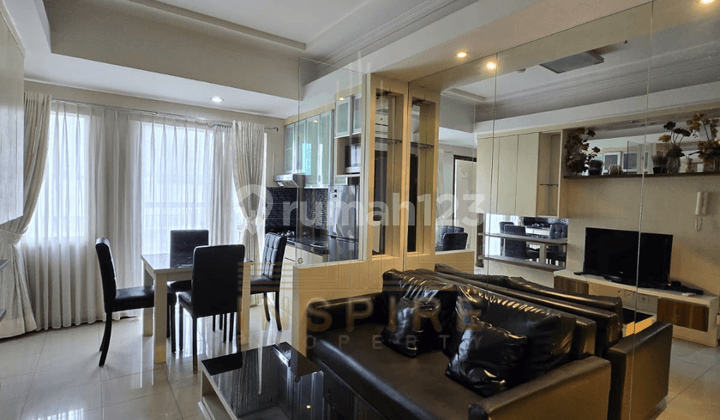 Sewa Apartemen Royal Mediterania Garden Residence 2 br Full Furnish Siap Huni Best View Strategis Jakarta Barat