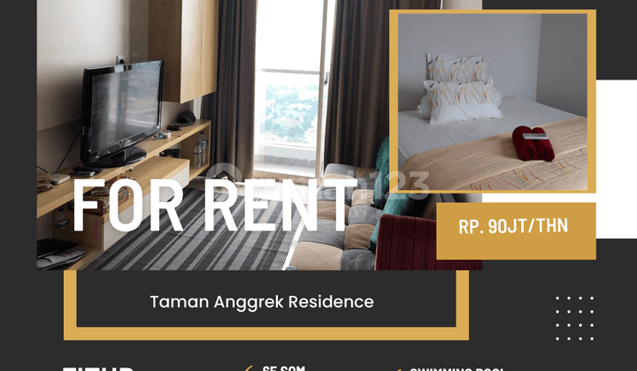 Sewa Apartemen Tares 3 Br Best View Jakarta Barat