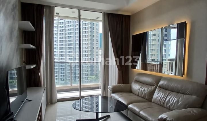 Apartment for Rent Tares Type 2BR Fully Furnished Minimalist Design Best View Pool View West Jakarta