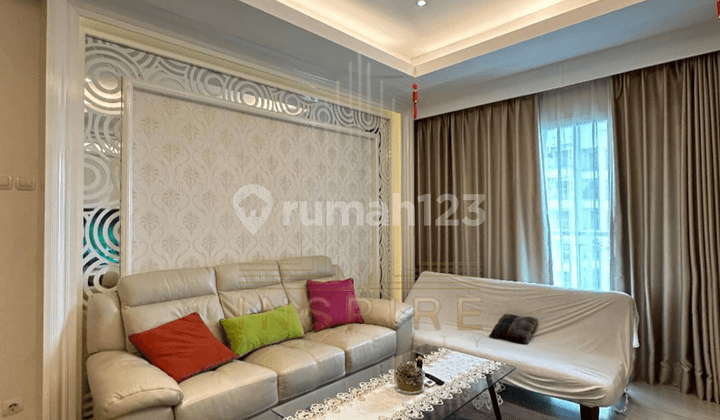 SEWA APARTEMEN GREEN BAY PLUIT TYPE 2BR+ FULL FURNISH MINIMALIS MEWAH MURAH JAKARTA PUSAT