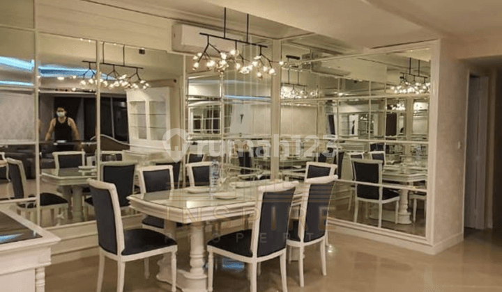 FOR SALE: TAMAN ANGGREK CONDOMINIUM APARTMENT, WELL-FURNISHED, STRATEGIC LOCATION, WEST JAKARTA