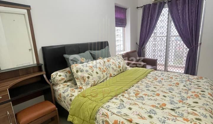 sewa apartemen medit2 3BR jadi 2BR paling bagus