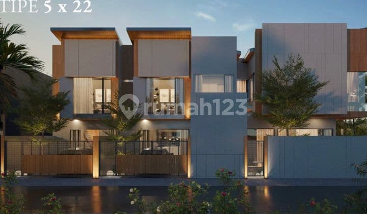 For Sale 2-Story Minimalist Modern House in Taman Villa Meruya Jakarta