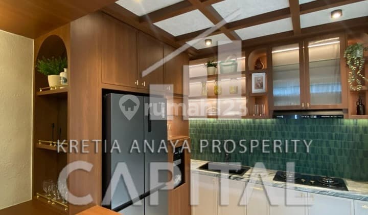 Rumah Impian dengan Gaya Retro yang Elegan di Kota Baru Parahyangan