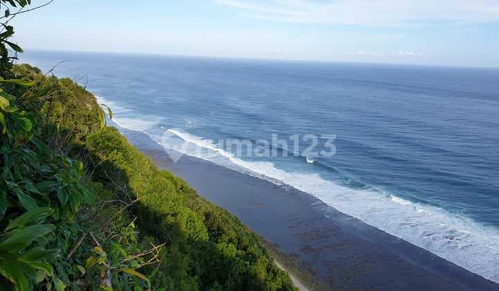 Dijual Tanah Los Tebing Lokasi Sebelah Villa Alila Beach Uluwatu