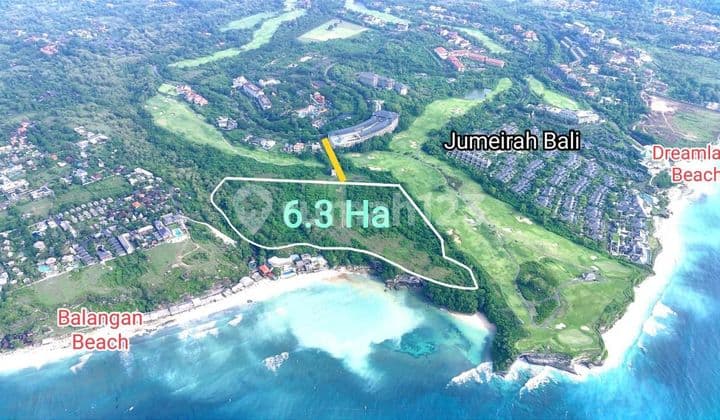 Land for sale in Balangan Kuta Selatan