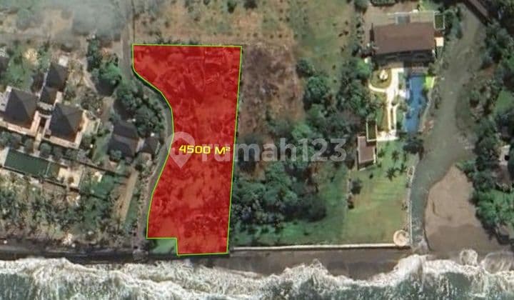Dijual Tanah Beachfront Lokasi Cemagi Mengwi Badung