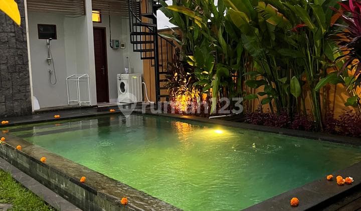 For Sale Villa with Rice Field View Located in Tegenungan Ubud