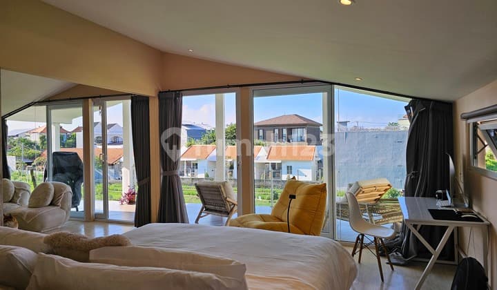 Dijual Villa View Sawah Lokasi Padonan Tibubeneng Kuta Utara