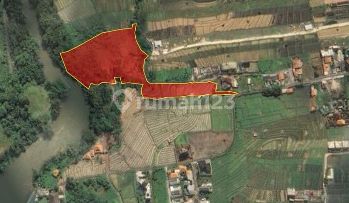 Dijual tanah los sungai lokasi cemagi mengwi badung