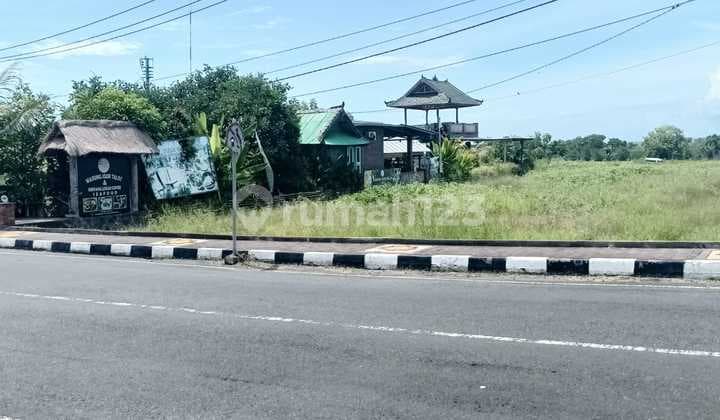 Dijual Tanah Lokasi Jalan Utama Tanah Lot Tabanan Bali