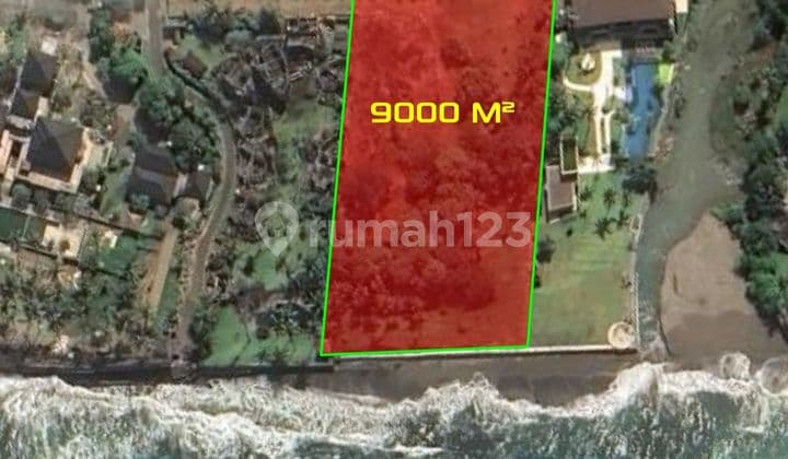 Dijual Tanah Beachfront Lokasi Cemagi Mengwi Badung