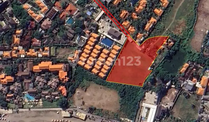 Dijual tanah view pantai lokasi batu belig krobokan