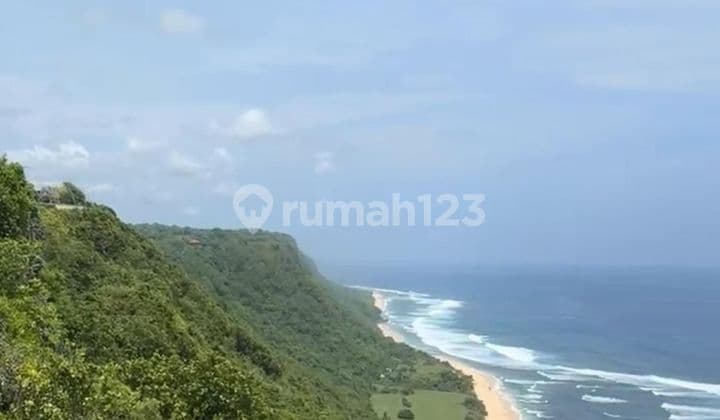 Land for sale, cliffside location in Nyang Nyang, Uluwatu, South Kuta.