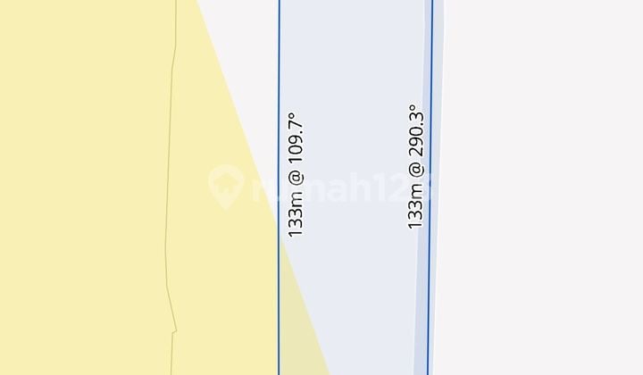 Dijual atau di sewakan tanah view sawah lokasi abian tuwung