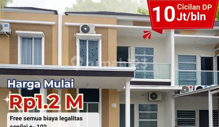 Rumah Baru Cicilan DP 10 Jutaan Lokasi Dibelian Batam Center