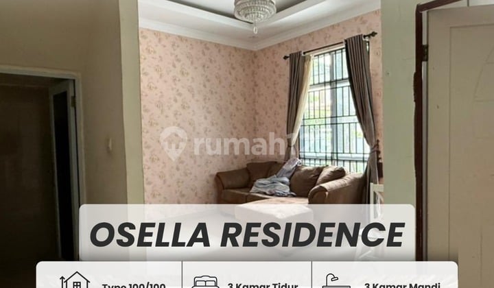 Dijual Rumah Osella Residence Batam Kota