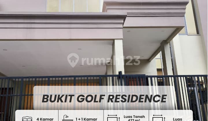 Dijual Rumah Bukit Gold Resident