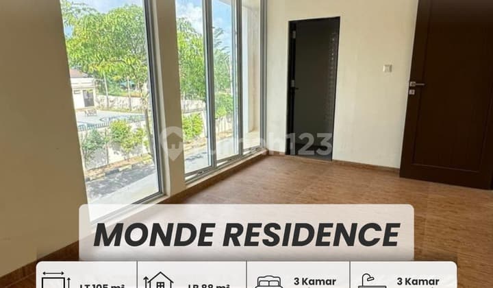 Dijual Rumah The Monde Residence Batam