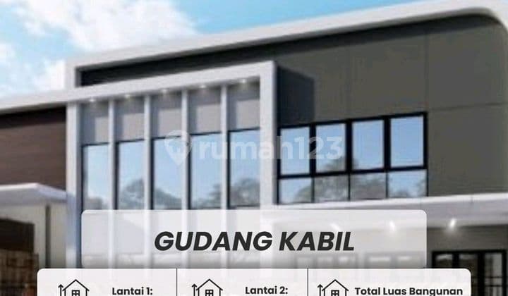 Disewakan Gudang Komersial Kabil
