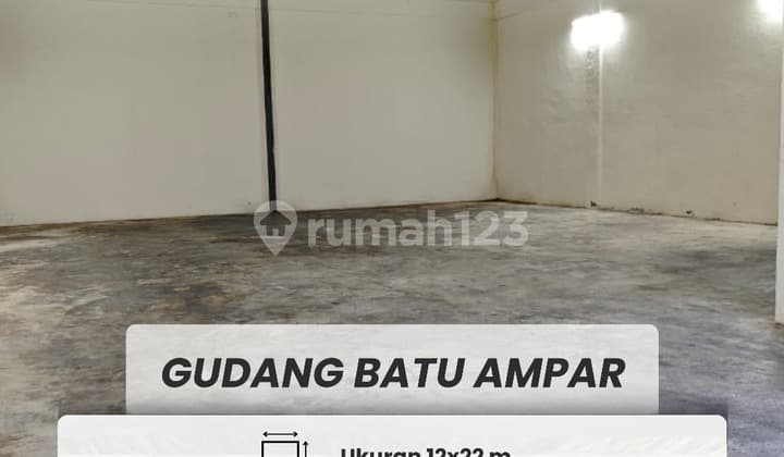 Disewa Gudang Batu Ampar