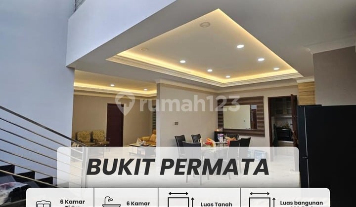 Dijual Rumah Kawasan Elite Bukit Permata Full Furniture 5br Batam