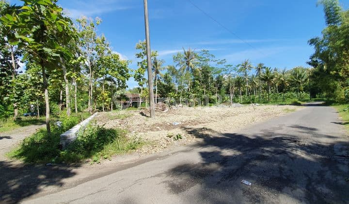 Tanah Kavling Tepi jalan Aspal 145 m2 SHM Sentolo, Kulon Progo
