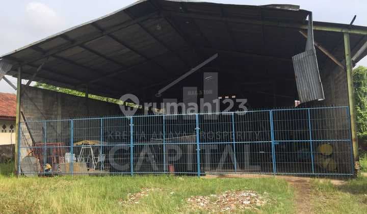 Tanah Luas Bonus Gudang Siap Pakai di Cilegon