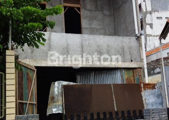 TWO-STORY HOUSE CONTINUES ITS CONSTRUCTION IN KARANG KOJO, SEMARANG