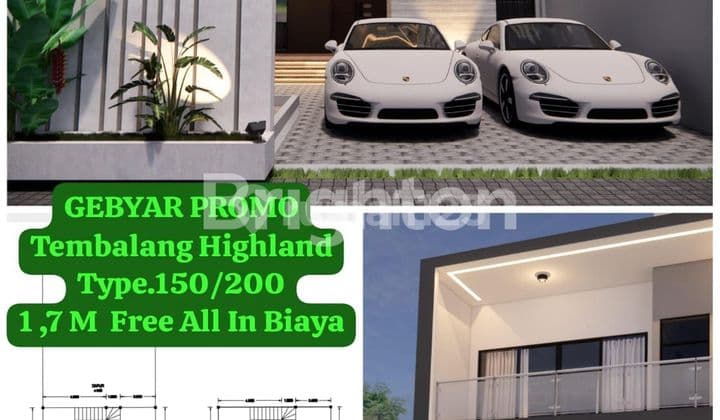 RUMAH EXCLUSIVE 2 LANTAI TEMBALANG HIGHLAND MANGUNHARJO DI SEMARANG
