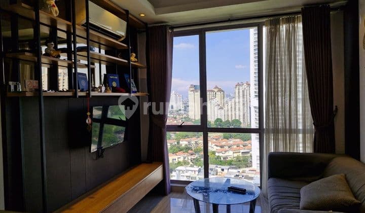 Dijual apartmen dengan furnish super Mewah, bentuk persegi pjg, fengsui cakep di the Mansion kemayoran
