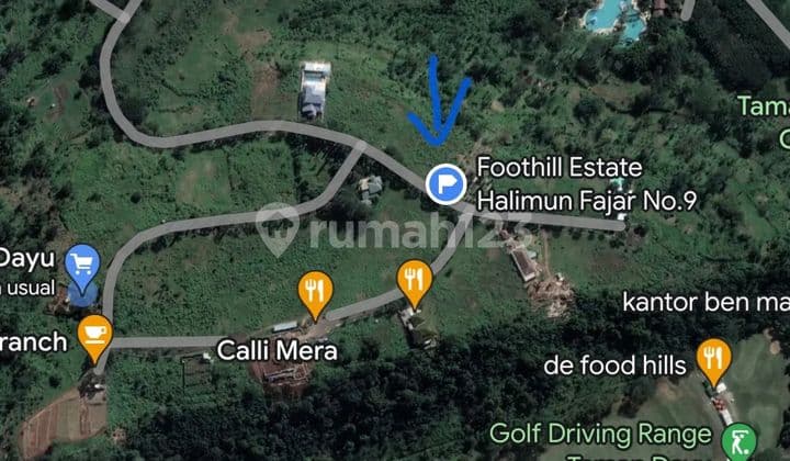 For Rent: Land in Taman Dayu, Jl. HALIMUN No. 9, near Olive Branch, Calimera & Aroma Samudra