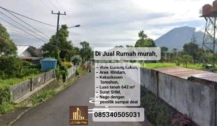 Lokasi Pemandangan Indah Gunung Lokon Area Ramai & Tempat Wisata