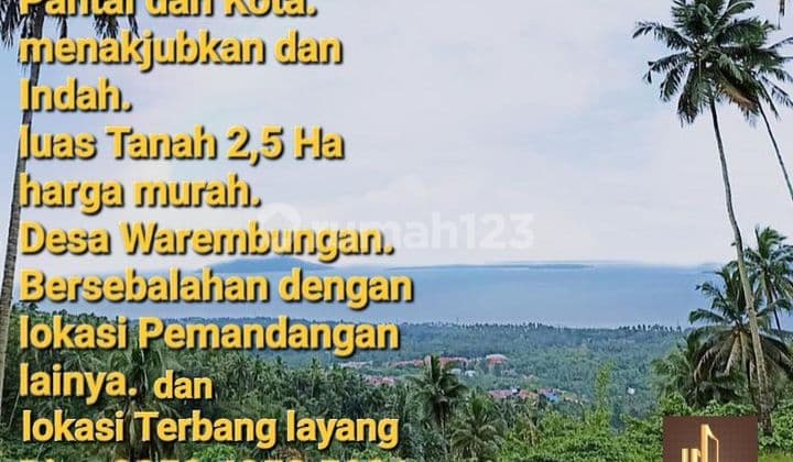 Di Jual Cepat dan Murah Lokasi Pariwisata, Pemandangan dan View Pantai dan Kota, Seputaran lokasi Terbang layang