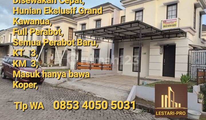 Di Sewakan Cepat Rumah Ekslusif Grand Kawanua Full Perabot Cassa De Violla