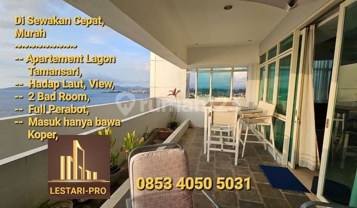 Disewakan Apartement Lagoon Tamansari Hadap laut