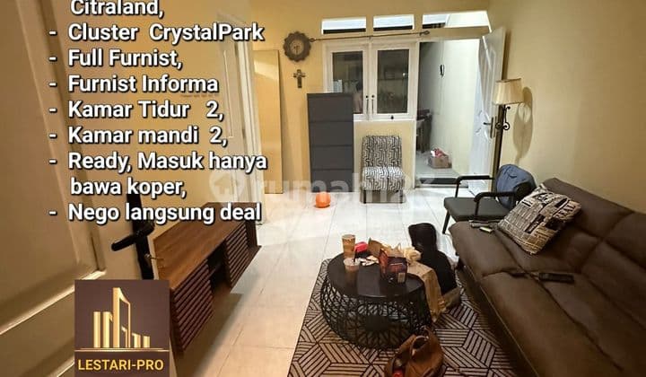 Disewakan murah Rumah Citraland Full Furniture