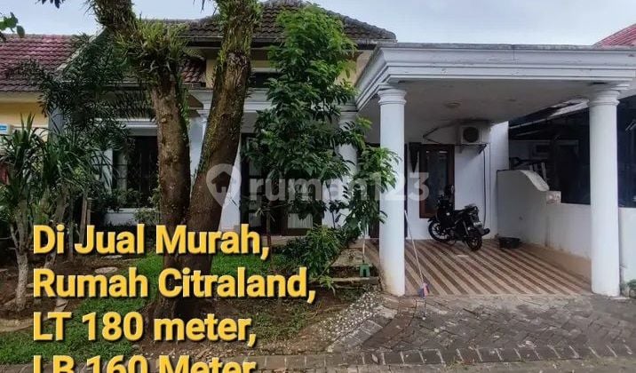Rumah Citraland Banting harga, siapa cepat dapat